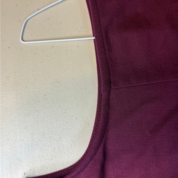 Chico’s Twist Knee Dress Monrovia Wine Size 1 - Picture 10 of 14